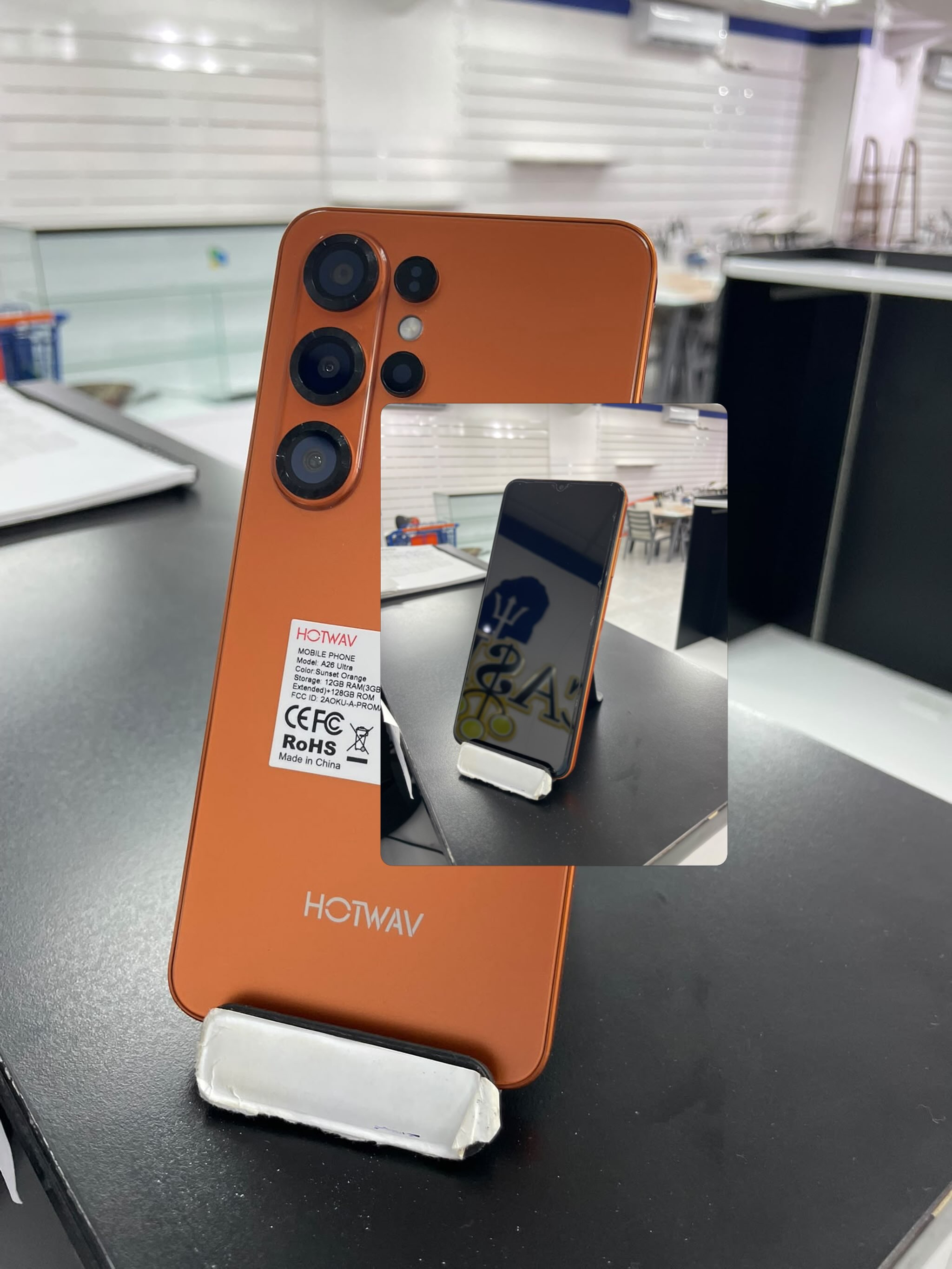 HOTWAV A26 Ultra 128GB Sunset Orange – Only $175 at CashWiz Warrens