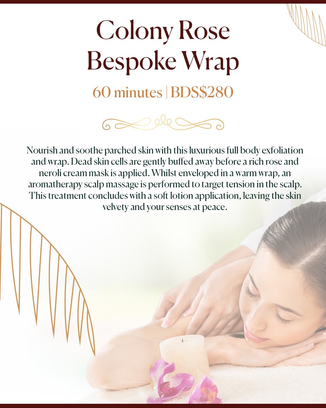 Colony Club July Spa Promotions – Sugar Cane Scrub & Brazilian Wax