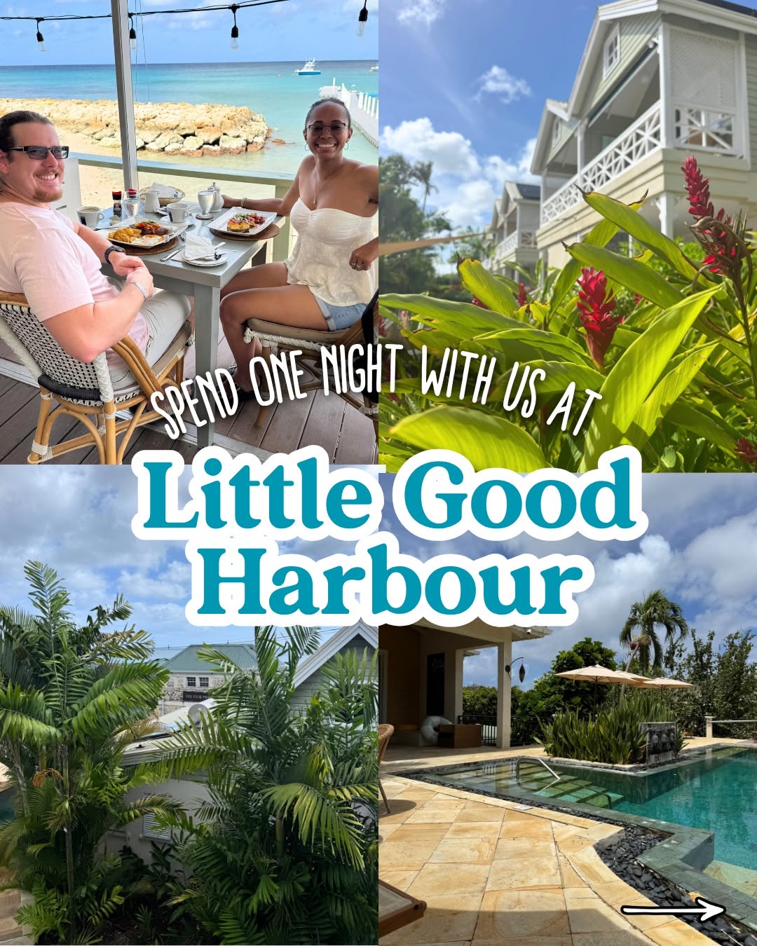 One Night Experience at Little Good Harbour – $750 BBD with Dinner & Breakfast
