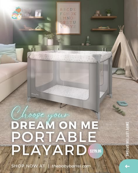 Dream On Me Portable Playard – $279.95