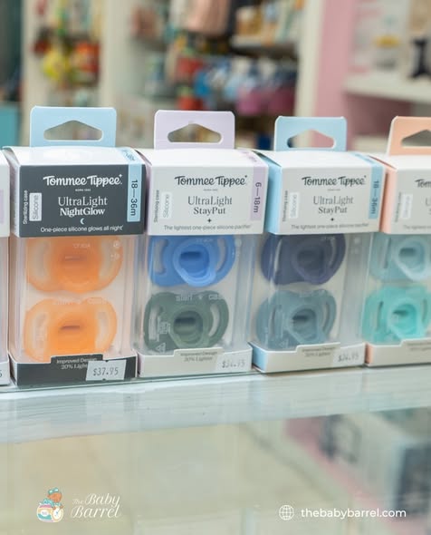 Tommee Tippee Ultra Light Stay-Put Pacifier – 2-Pack for $34.95