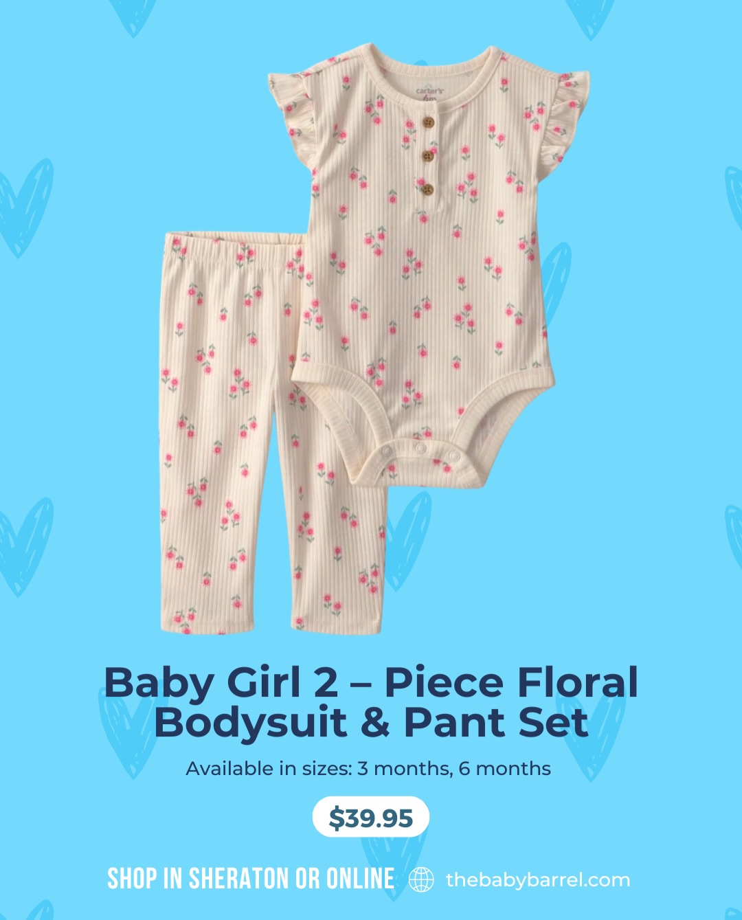 New Summer Arrivals – Baby & Toddler Outfits from $19.95