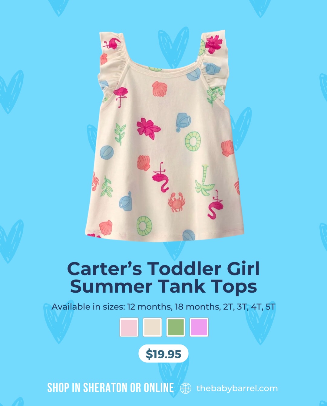 New Summer Arrivals – Baby & Toddler Outfits from $19.95