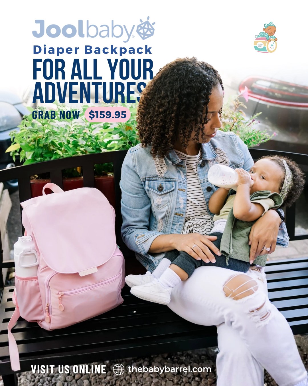Joolbaby Diaper Backpack – $159.95 at The Baby Barrel