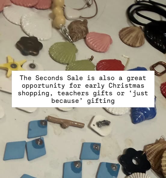 Annual Seconds Sale – Discounted Jewellery & Studio Pieces