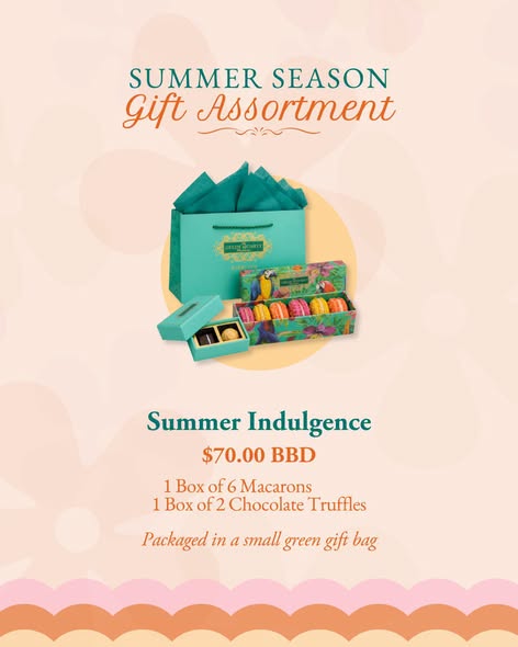 Summer Season Gift Assortments – Starting at $70 BBD