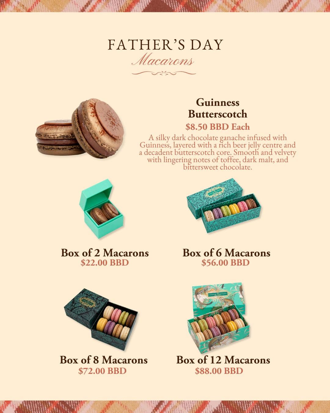 Father's Day Collection 2026 – Handcrafted Macarons & Chocolates