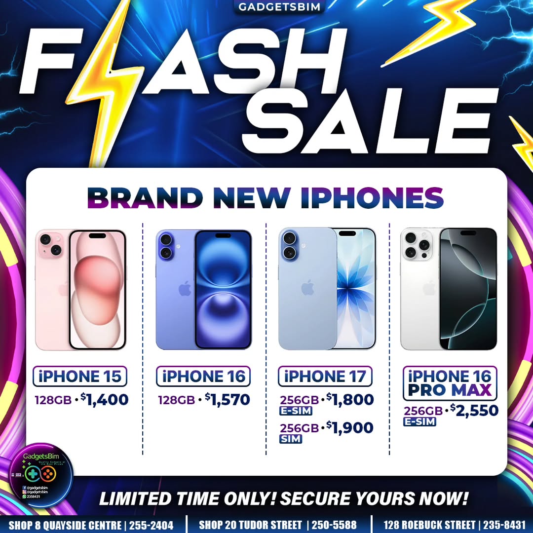 GadgetsBim Flash Sale – Brand New iPhones at Special Prices