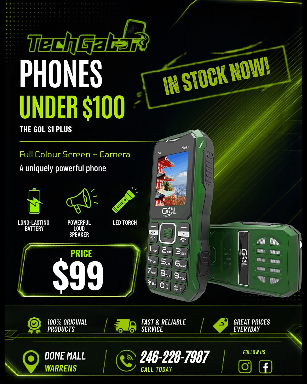 GOL S1 Plus Phone - Under $100 at Tech Gator