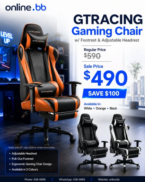 GTRACING Gaming Chair Sale – Save $100 (Now $490)