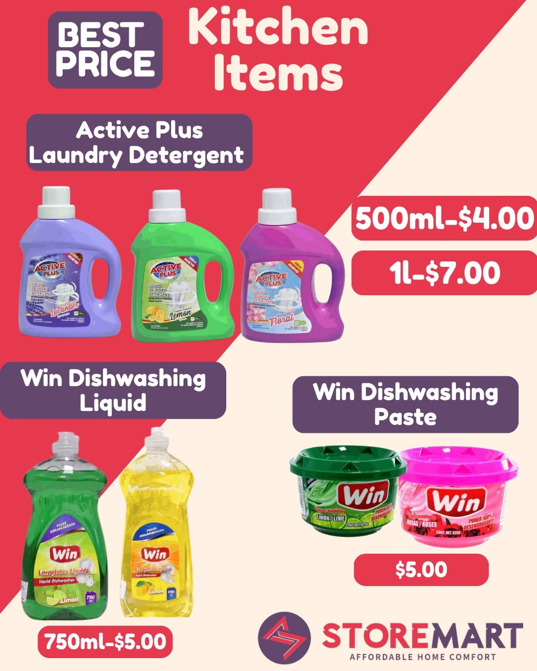 Best Prices on Kitchen & Laundry Essentials at StoreMart