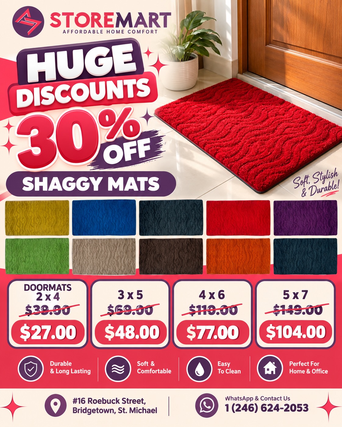 Store Mart 2nd Anniversary Sale: 15% Off Store Wide, 30% Off Rugs & Curtains