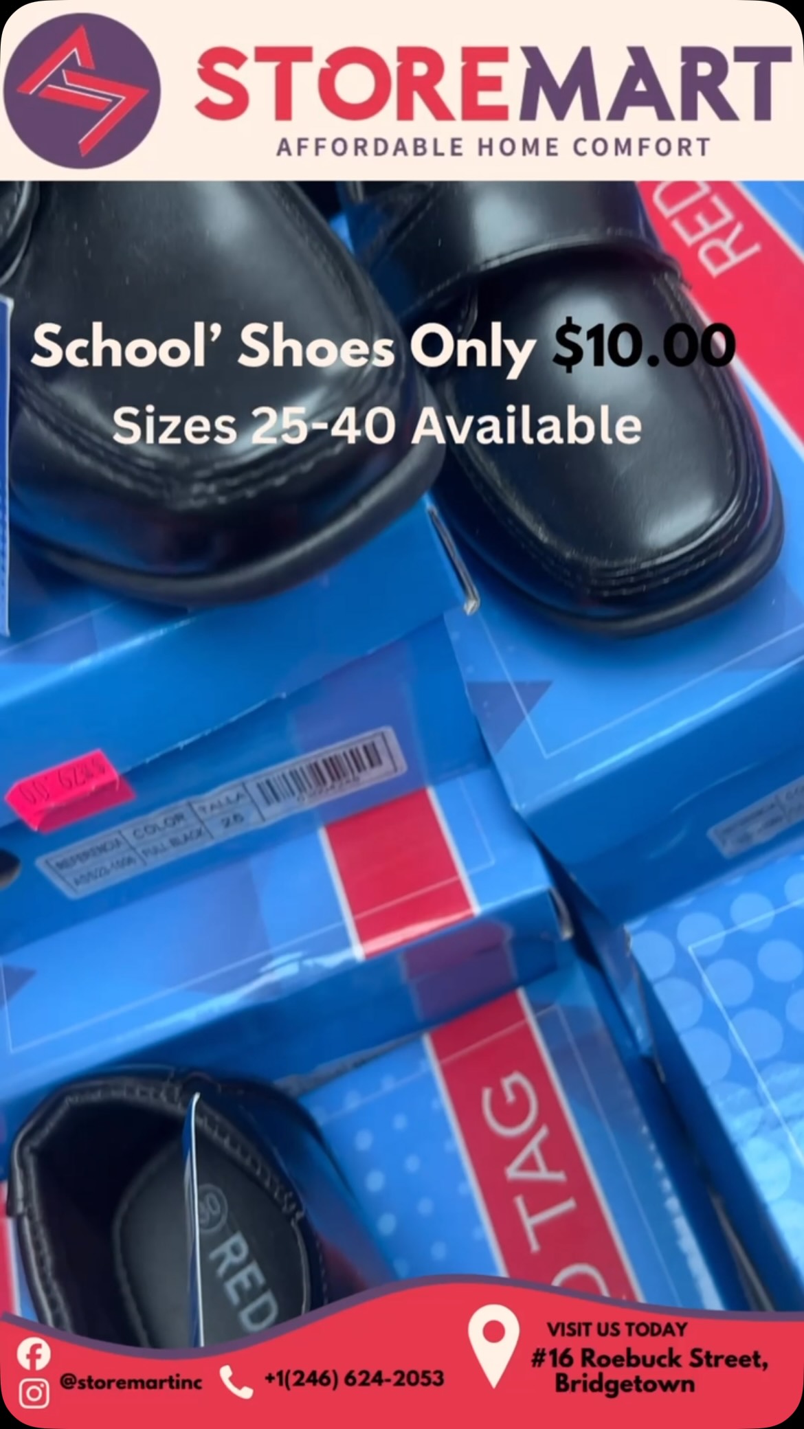 Back-to-School School Shoes Only $10.00 at StoreMart