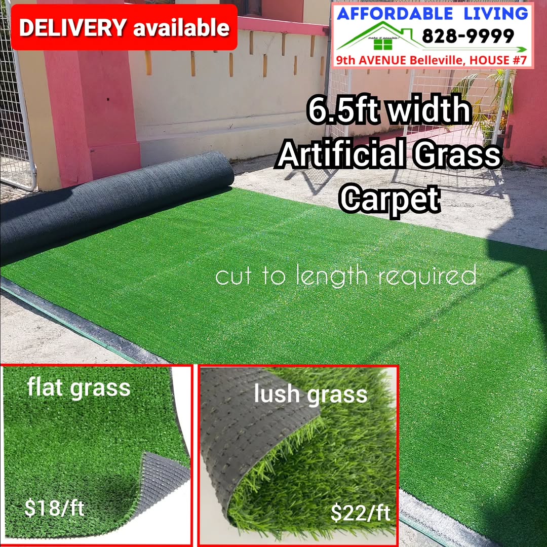 Vinyl Flooring & Artificial Grass Carpet – Priced from $24/ft with Delivery Available