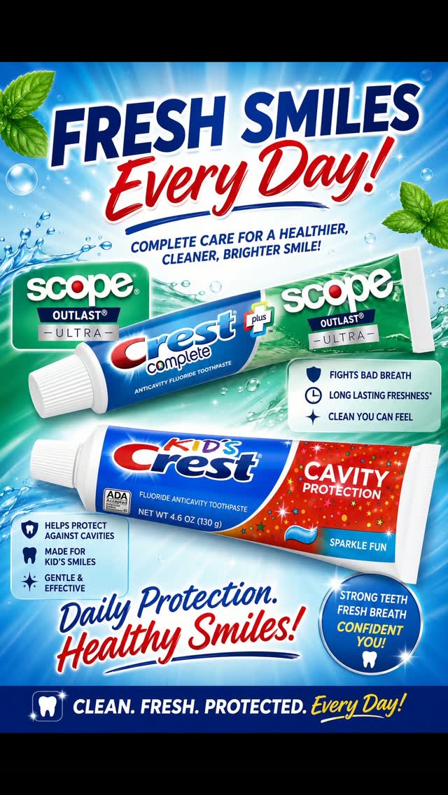 Crest Toothpaste In-Store Prices at Deal Centre Home