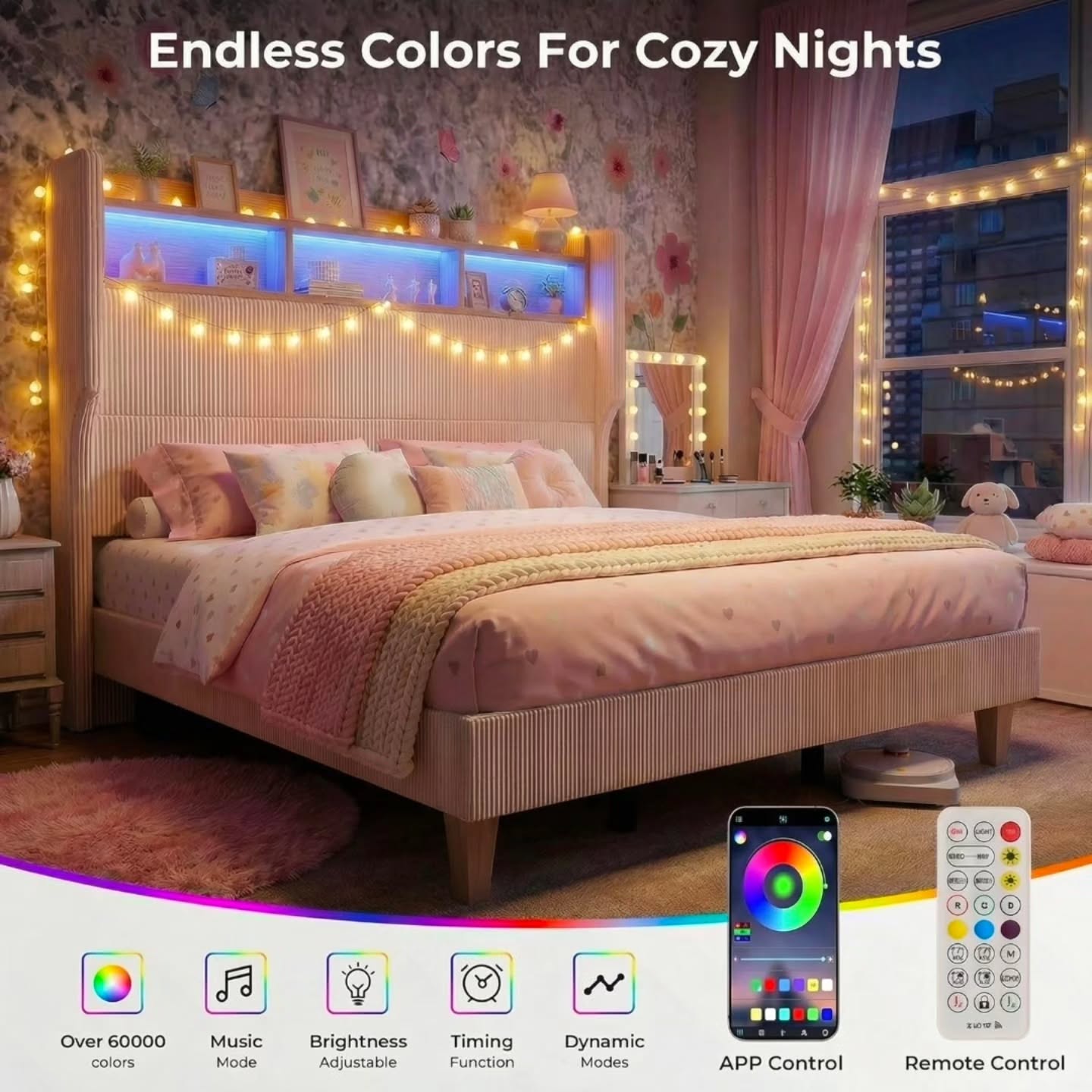 Queen Size Bedframe – Only $885 with Free Islandwide Delivery