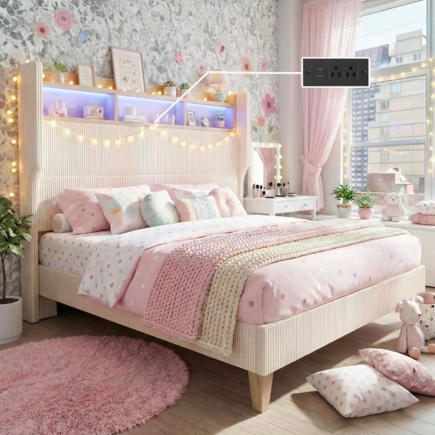 Queen Size Bedframe – Only $885 with Free Islandwide Delivery