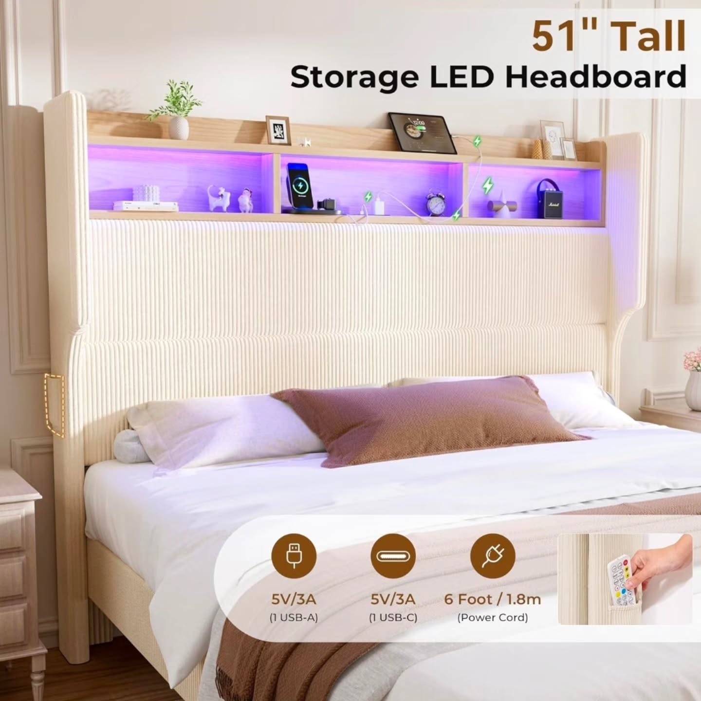 Queen Size Bedframe – Only $885 with Free Islandwide Delivery