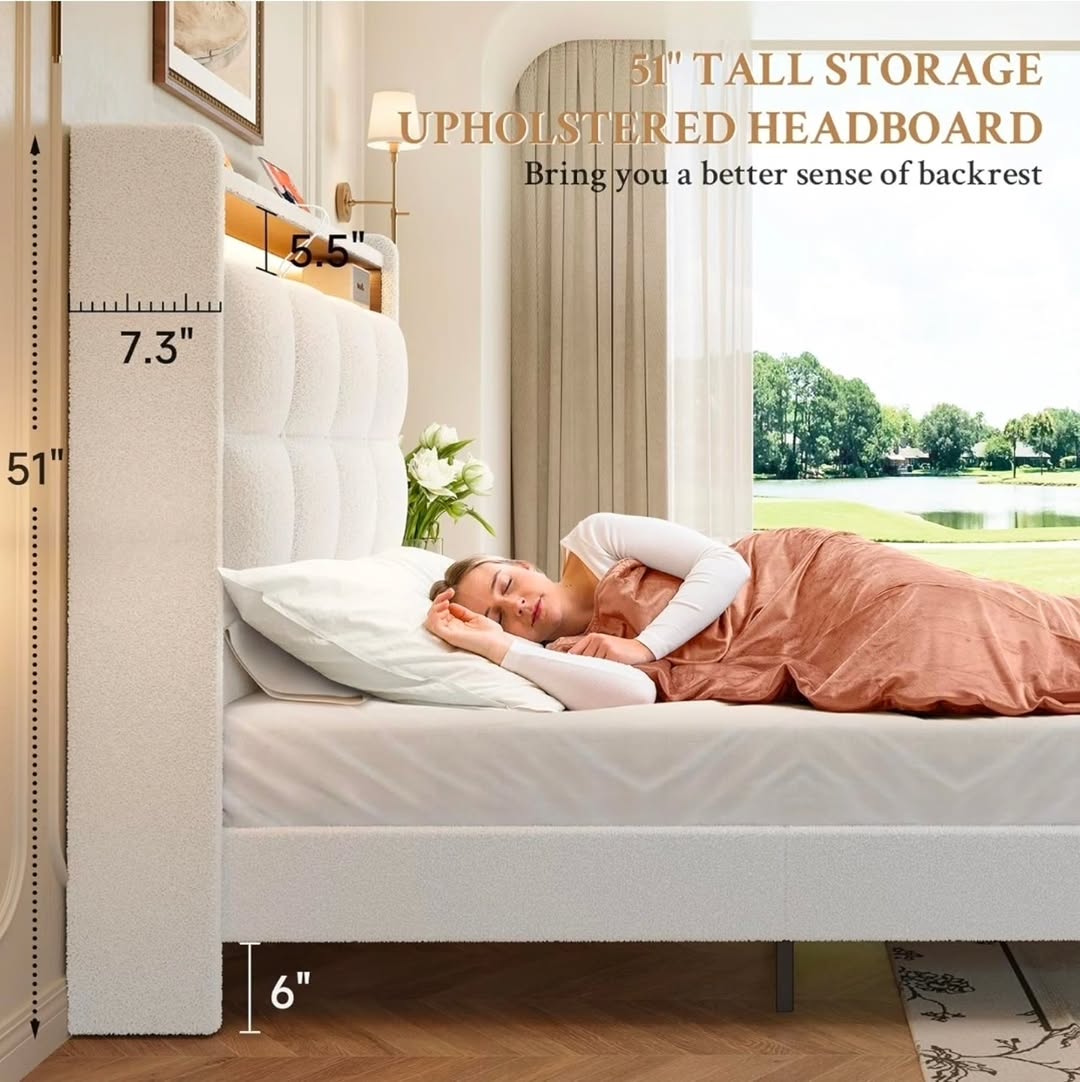 King Size Bedframe – Now $1099 with Free Islandwide Delivery