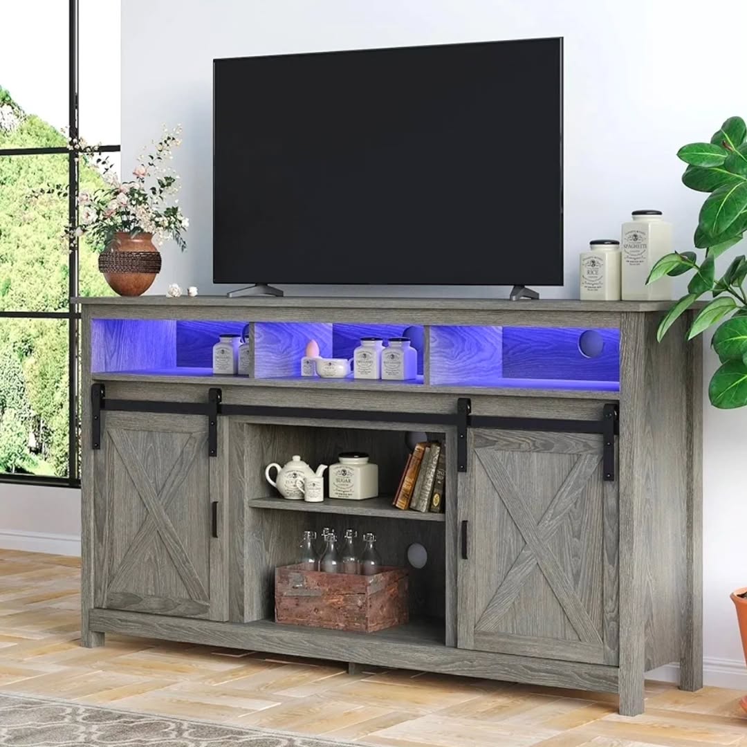 Barn Door TV Stand - Only $850