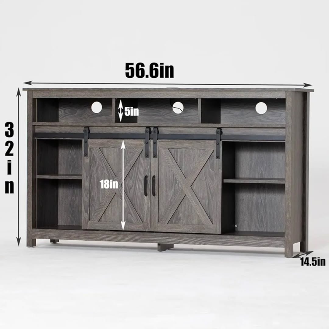 Barn Door TV Stand - Only $850