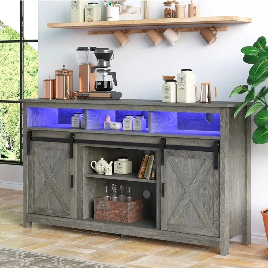 Barn Door TV Stand - Only $850
