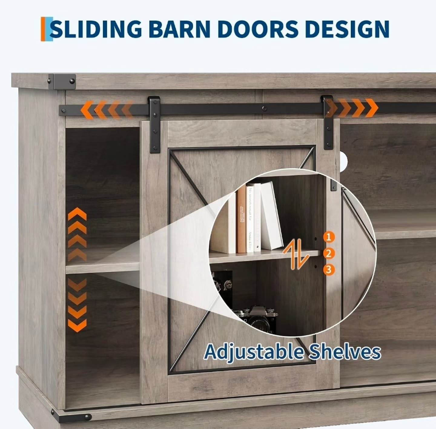 Sliding Door TV Stand – Only $799.99