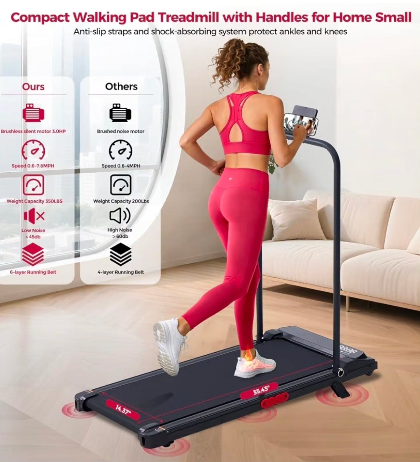 Walking Pad Treadmill – Only $599.99