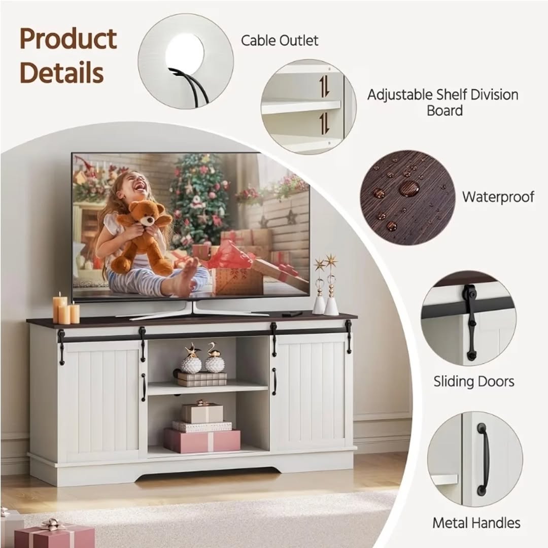 Sliding Door TV Stand - Only $699.99