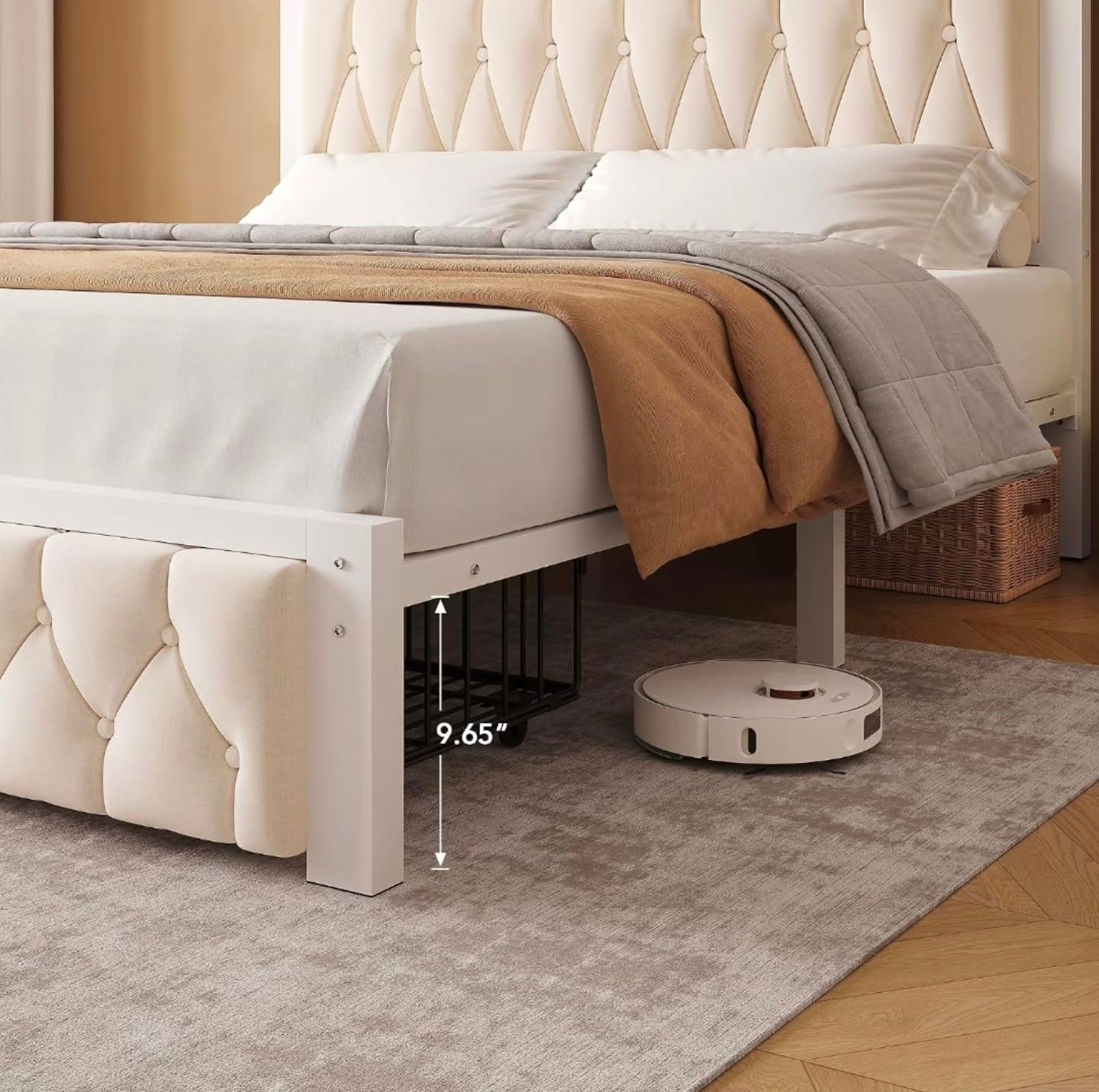 Queen Size Bedframe With Storage – $925 + Free Islandwide Delivery
