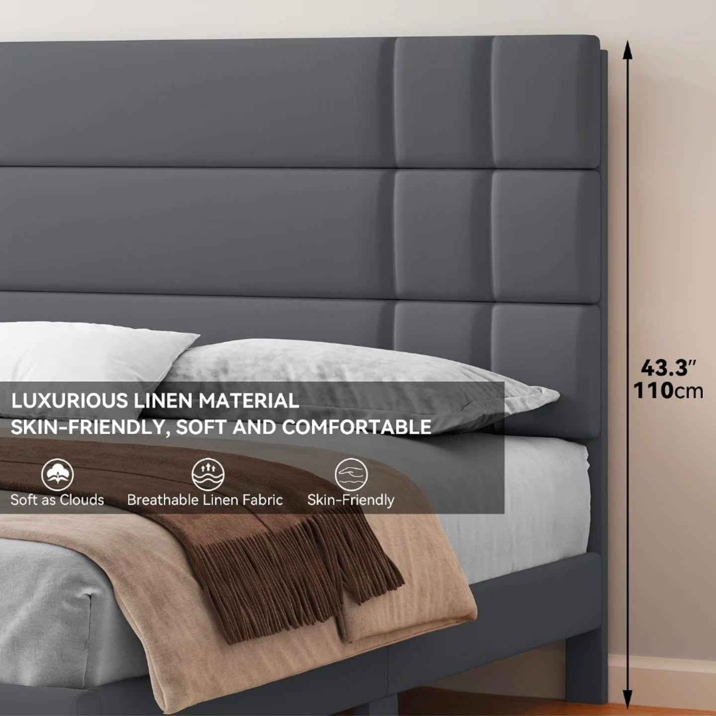 Queen Size Bedframe – Only $799.99 with Free Islandwide Delivery