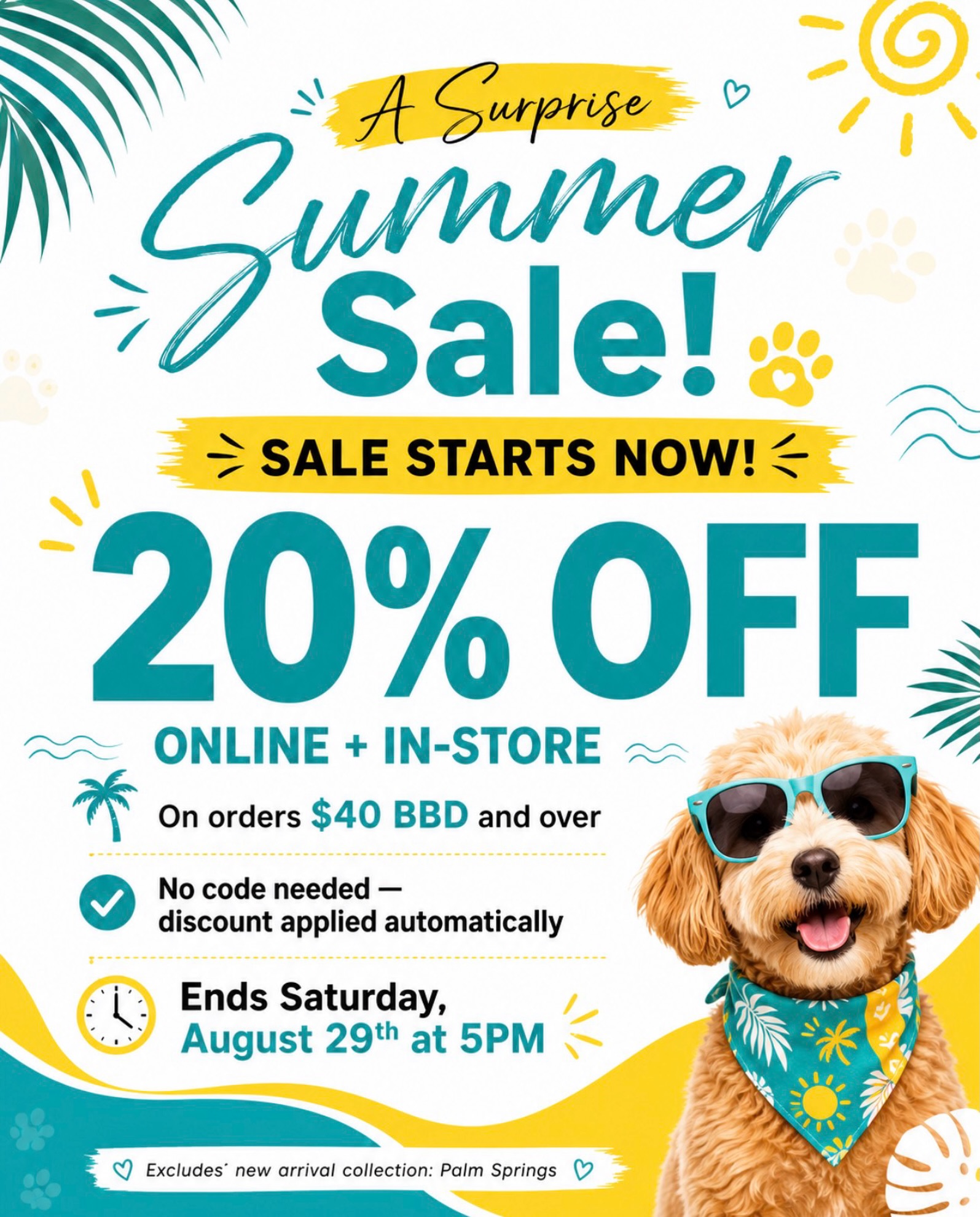 Woofify Barbados Surprise Summer Sale – 20% Off + Free Bundle