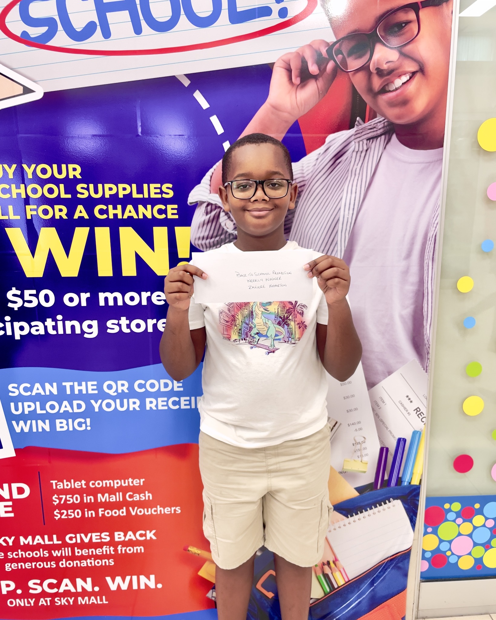 Ready, Set, School – Win Up to $1,000+ in Prizes at Sky Mall