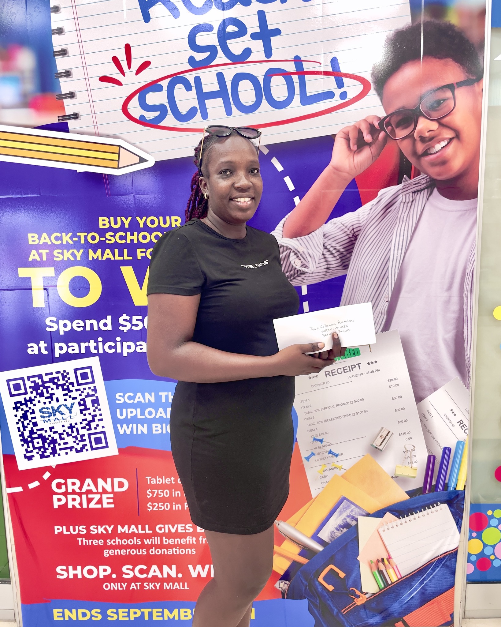 Sky Mall Ready, Set, School – Spend $50 to Win Grand Prize