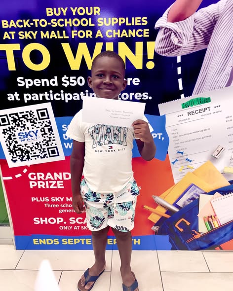 Sky Mall Ready, Set, School – Spend $50 for a Chance to Win Tablets, Mall Cash & Food Vouchers