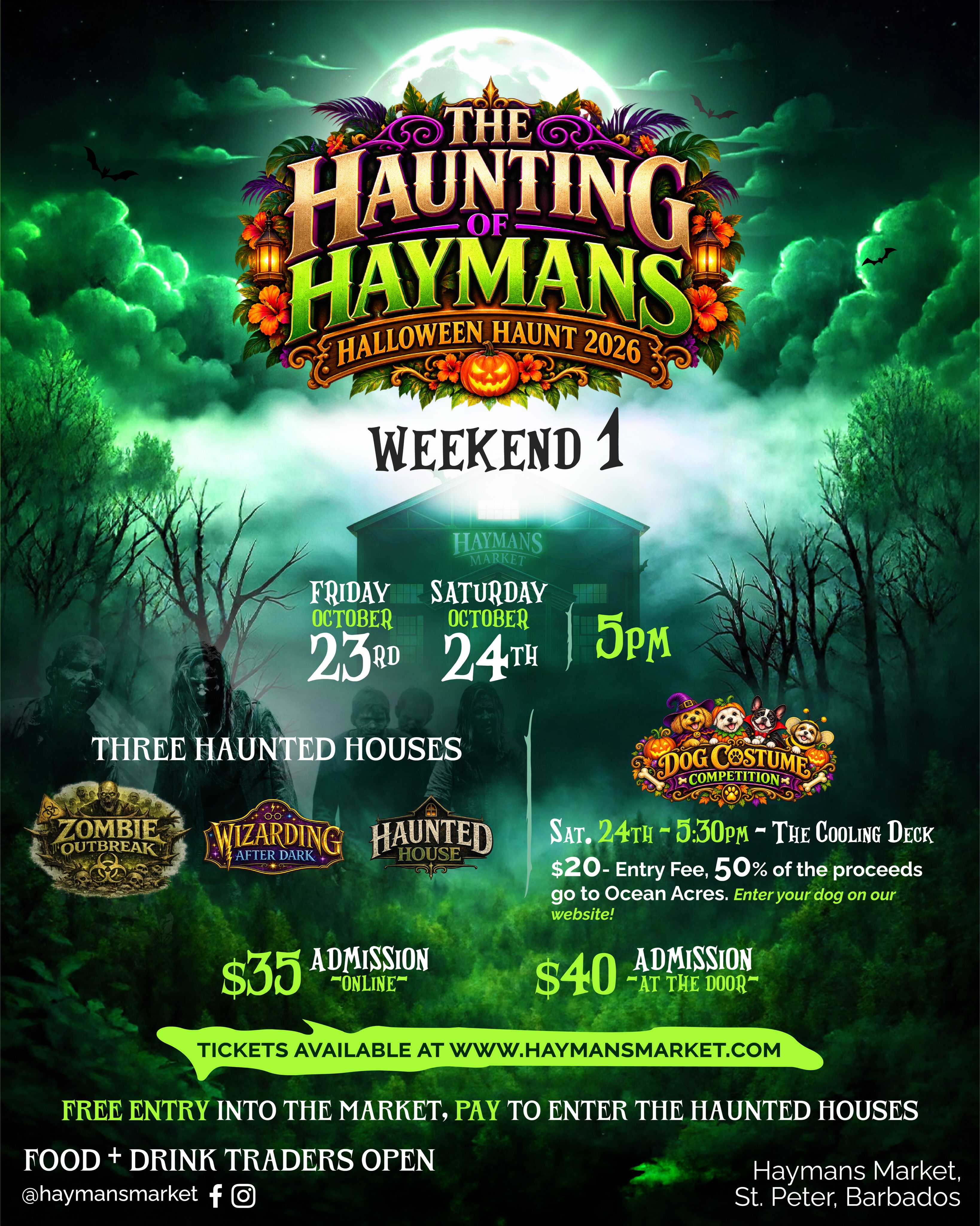 The Haunting of Haymans: Halloween Haunt 2026