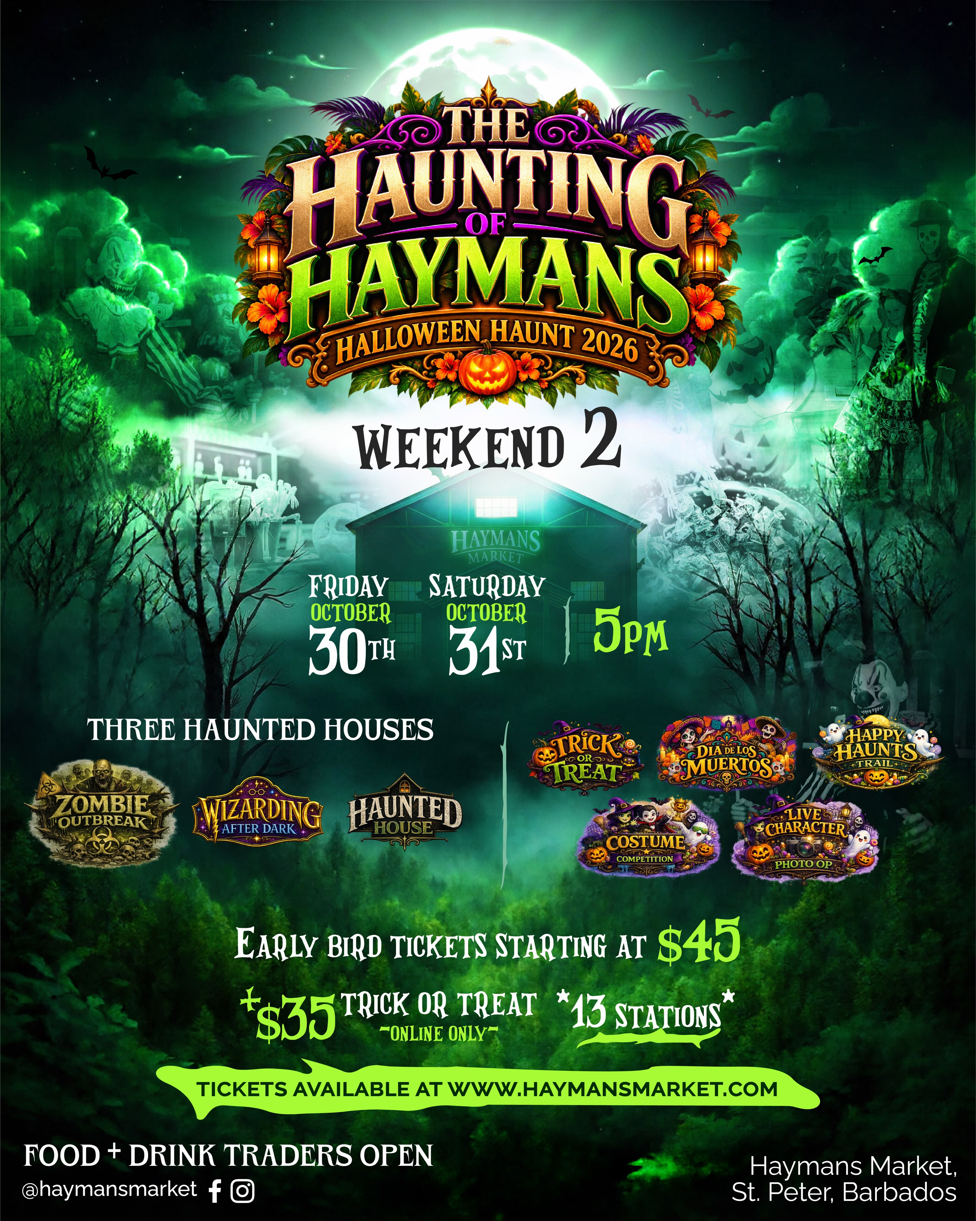 The Haunting of Haymans: Halloween Haunt 2026