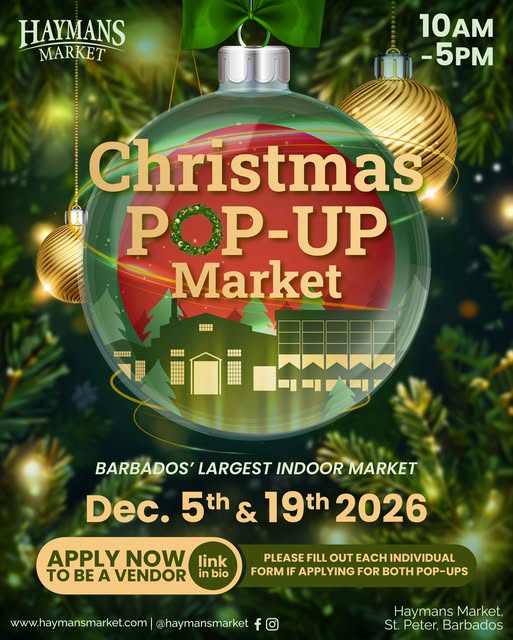 Haymans Market Christmas Pop-Up Market – Dec 5 & 19, 2026