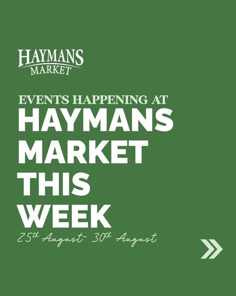 Events at Haymans Market: Salsa Night & Football Viewing (Aug 25–30)