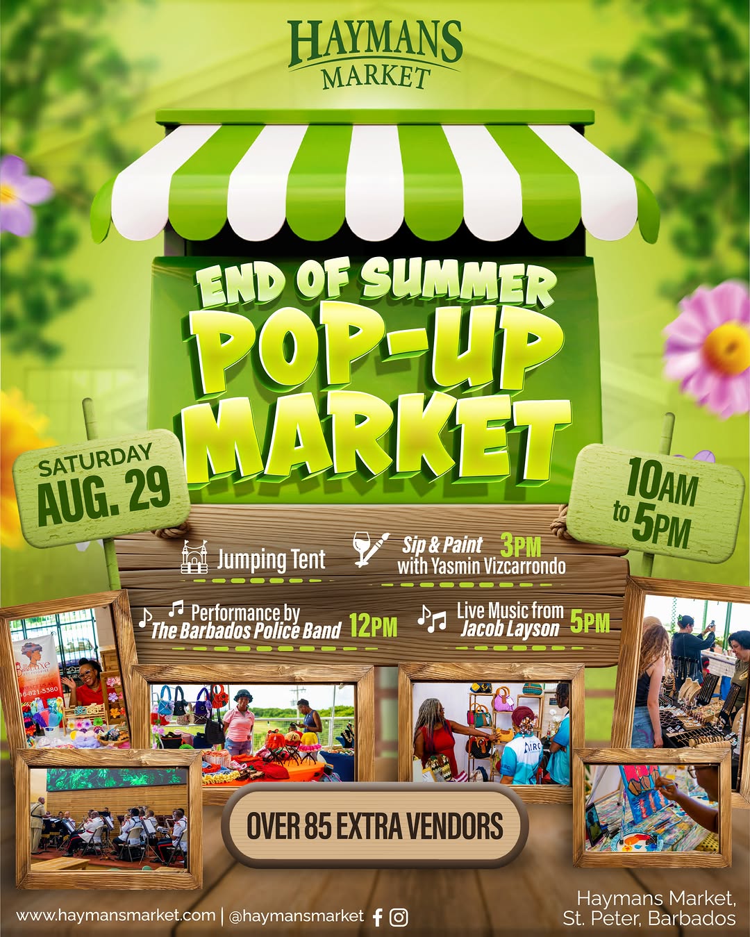 End of Summer Pop-Up Market at Haymans Market – Aug 29