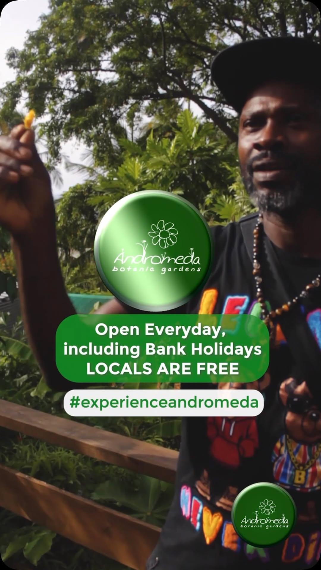 Locals Are Free – Andromeda Botanic Gardens