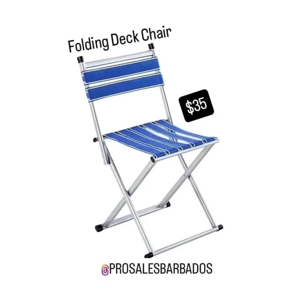 Pro Sales Barbados – Home & Outdoor Furniture Sale: Shoe Rack $30, Folding Chairs from $15