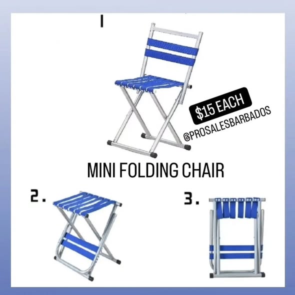 Pro Sales Barbados – Home & Outdoor Furniture Sale: Shoe Rack $30, Folding Chairs from $15