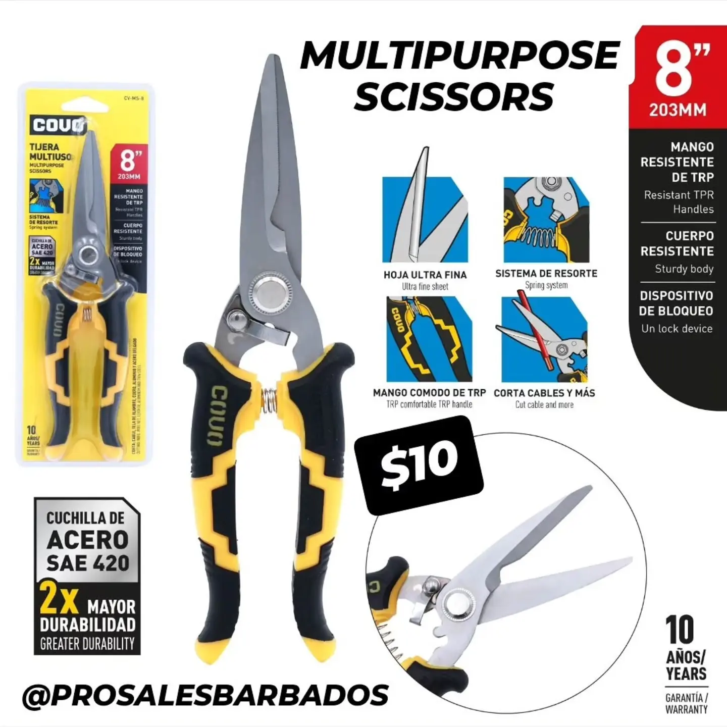 Pro Sales Barbados – Tools & Hardware Deals: Soldering Kit $59, Scissors $10, Tool Box Sale $29