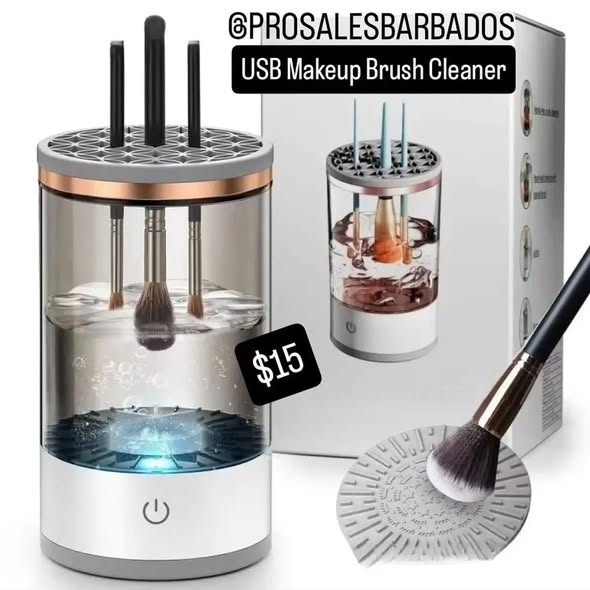 Pro Sales Barbados: Adjustable Exercise Step Board $79 & USB Makeup Brush Cleaner $15