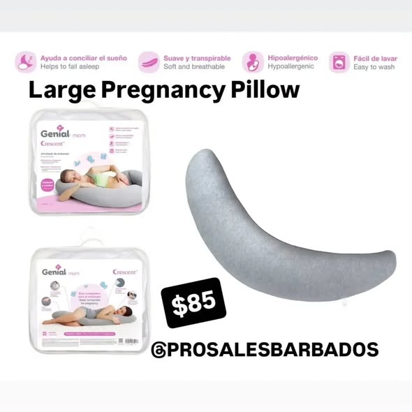 Pro Sales Barbados: Large Pregnancy Pillow $85, Exercise Books $1 Each, Chef Hats $5 Each