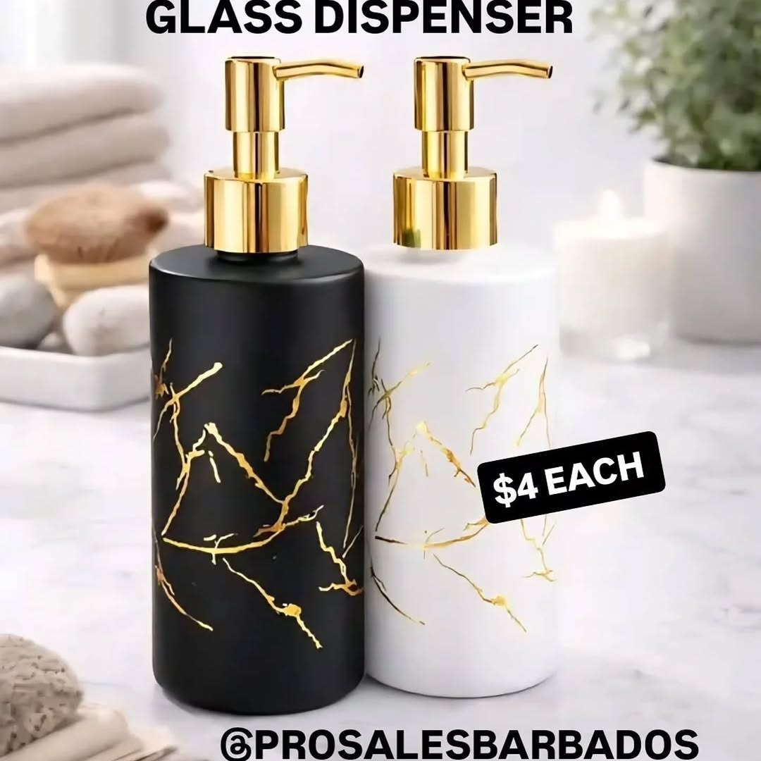 Glass Dispensers – $4 Each at Pro Sales Barbados