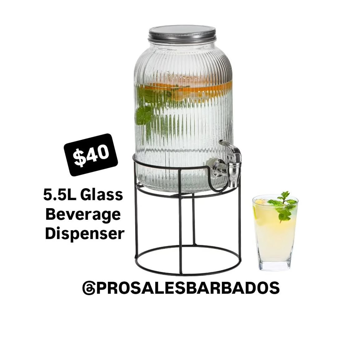 Mason Jars with Straws & Glass Beverage Dispensers – Priced from $3