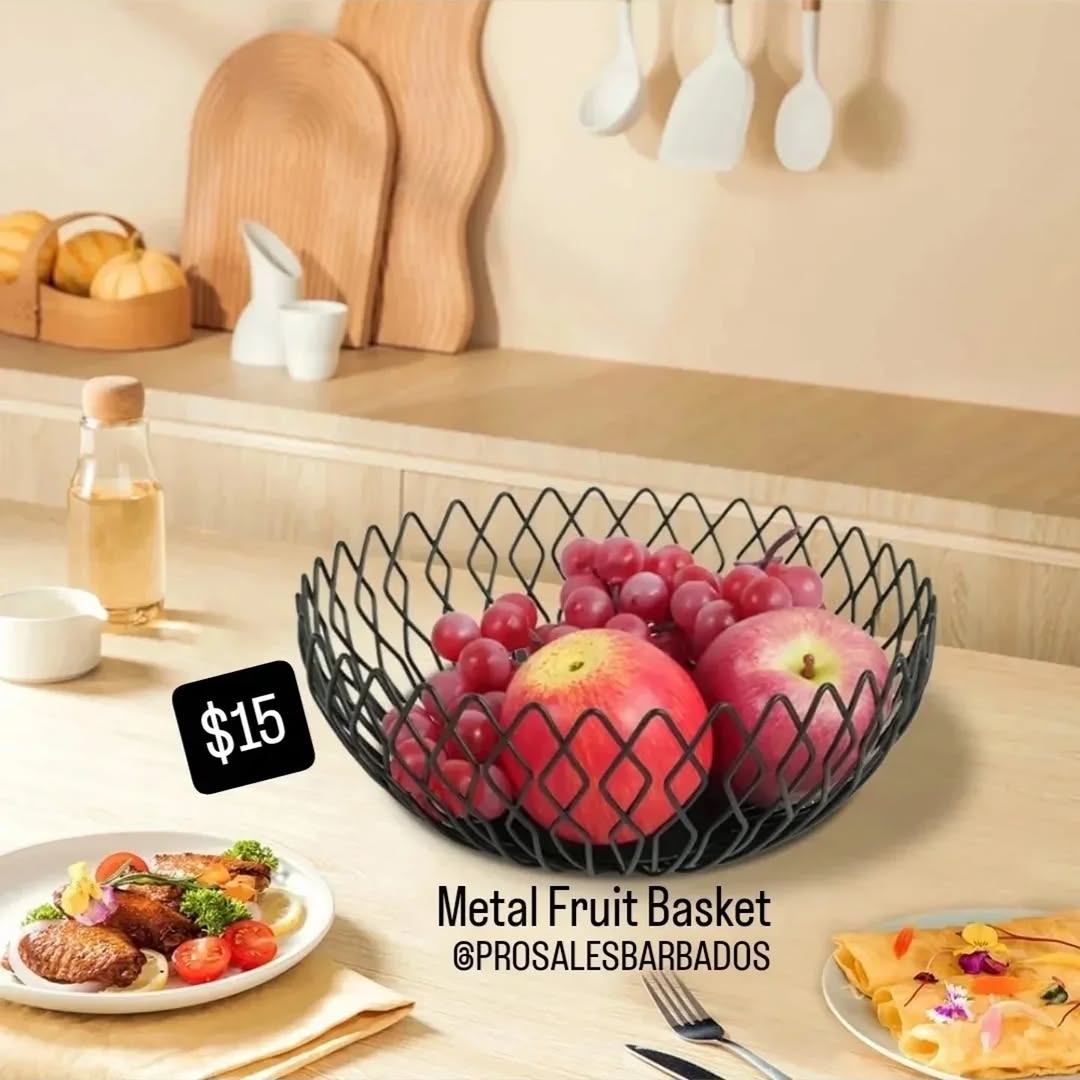 Metal Baskets Sale at Pro Sales Barbados - From $8