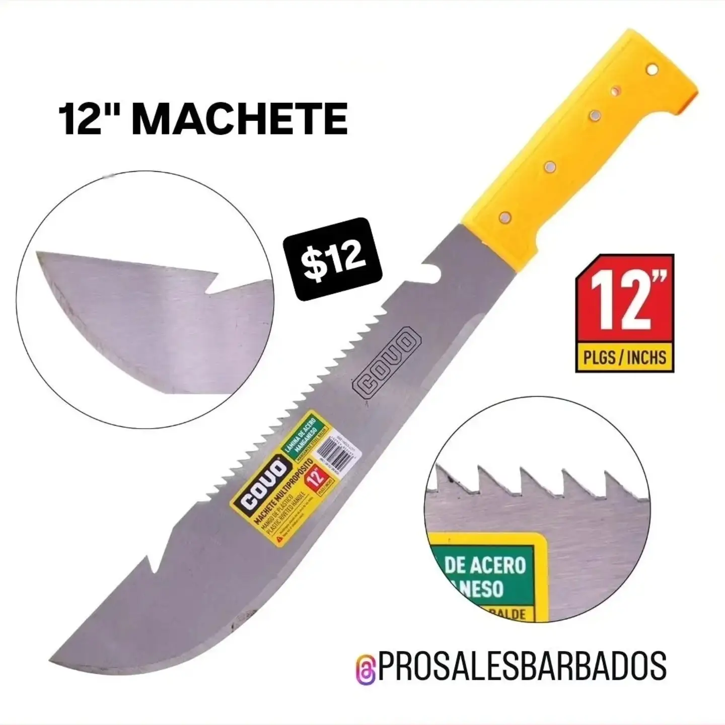 Butcher Knives & Machetes – From $8 at Pro Sales Barbados